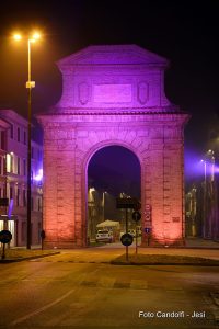 Arco Clementino in rosa