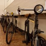 Foto della mostra di bicilette antiche